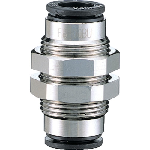 トラスコ中山 チヨダ ファイブバルクヘッドユニオン 4mm(ご注文単位1個)【直送品】