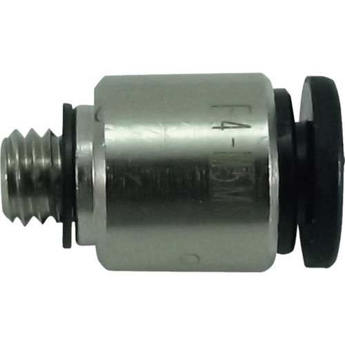 トラスコ中山 チヨダ チューブ継手 ファイブ六角穴付メイルコネクタ 4mm M5×0.8(ご注文単位1個)【直送品】