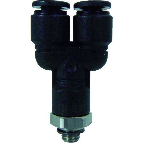 トラスコ中山 チヨダ ファイブメイルブランチワイ 4mm・M5X0.8(ご注文単位1個)【直送品】