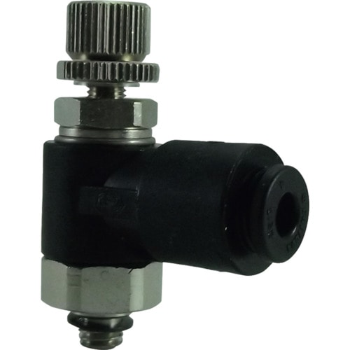 トラスコ中山 チヨダ ファイブスピードコントローラα メーターアウト4mm・M5×0.8(ご注文単位1個)【直送品】