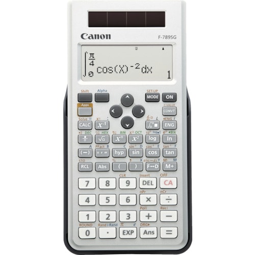 トラスコ中山 キヤノン 関数電卓 F-789SG-SL SOB(ご注文単位1台)【直送品】