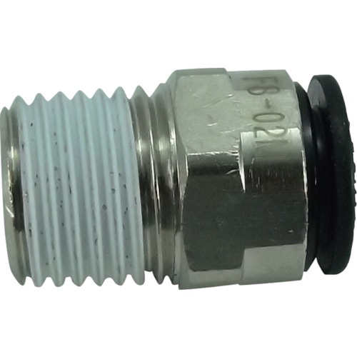 トラスコ中山 チヨダ ファイブメイルコネクタ 8mm・R1/4(ご注文単位1個)【直送品】