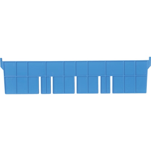 トラスコ中山 DIC F型コンテナF-8用長手仕切板：365×88 青（ご注文単位1枚）【直送品】