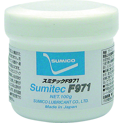 トラスコ中山 住鉱 グリース(クリーンルーム用フッ素グリース) スミテックF971 100g(254060)(ご注文単位1個)【直送品】