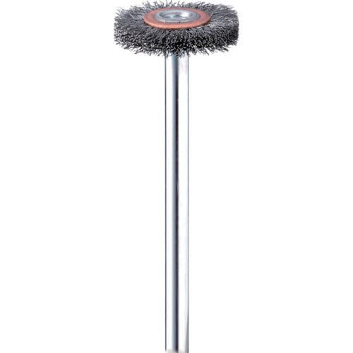 トラスコ中山 ミニモ 金属ブラシ ホイール スチール φ40 856-8826(ご注文単位1パック)【直送品】
