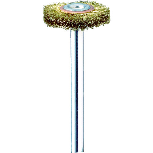 トラスコ中山 ミニモ 金属ブラシ ホイール 真鍮 Φ40(ご注文単位1パック)【直送品】