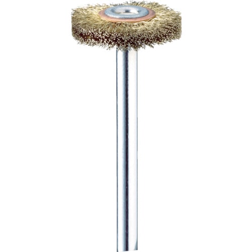 トラスコ中山 ミニモ 金属ブラシ ホイール 真鍮 Φ65(ご注文単位1パック)【直送品】