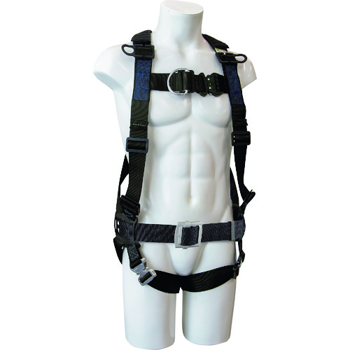 トラスコ中山 タイタン 3D Harness フロントD環付 L 作業ベルト付(ご注文単位1本)【直送品】