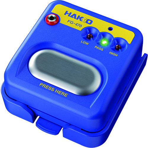 トラスコ中山 白光 リストストラップ用テスター FGー470(ご注文単位1個)【直送品】