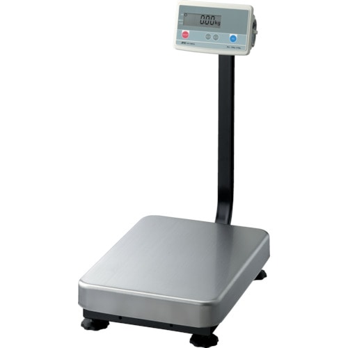 トラスコ中山 A&D デジタル台はかり (ポール付) ひょう量60kg 計量皿寸法W390×D530mm(ご注文単位1台)【直送品】