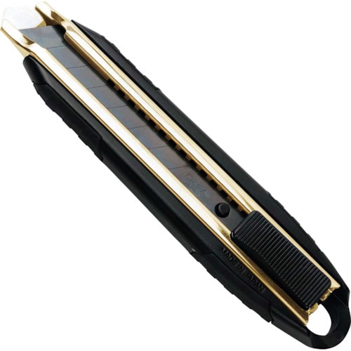 トラスコ中山 フジ矢 メタルカッターナイフ(黒金)(ご注文単位1本)【直送品】