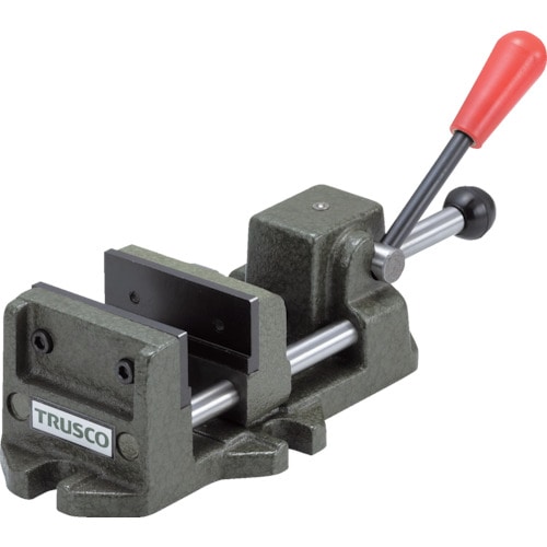 トラスコ中山 TRUSCO クイックグリップバイス F型 75mm(ご注文単位1台)【直送品】