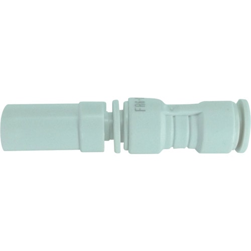 トラスコ中山 チヨダ チューブ継手 ファイブレデューサ W(白) 6mm(チューブ)×10mm(ご注文単位1個)【直送品】