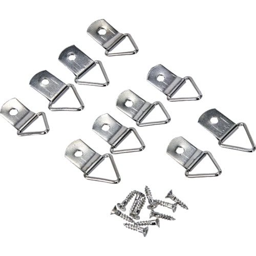 トラスコ中山 TRUSCO 吊金具セット 10組入(ご注文単位1袋)【直送品】