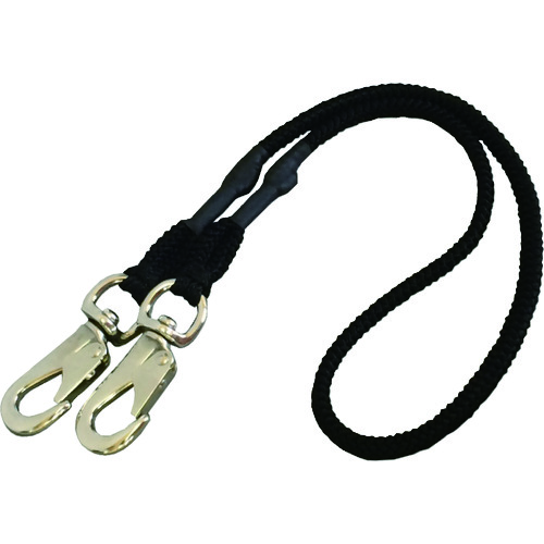 トラスコ中山 フジ矢 布製セーフティーコード(5kgタイプ・黒)(ご注文単位1個)【直送品】