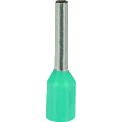トラスコ中山 パンドウイット 絶縁付フェルール端子(SingleWire DIN規格) AWG24-22 ターコイズ 500本入 FSD74-6-D(ご注文単位1箱)【直送品】
