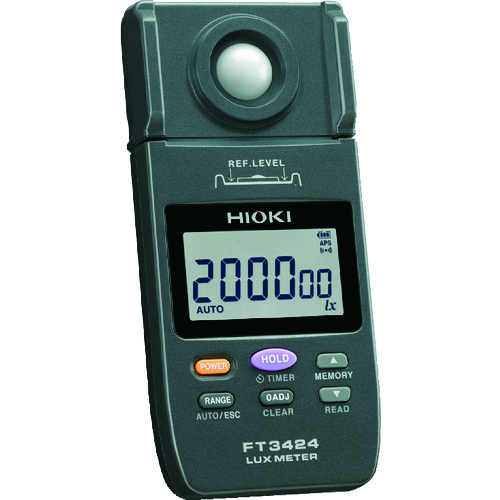トラスコ中山 HIOKI 照度計 FT3424(ご注文単位1個)【直送品】