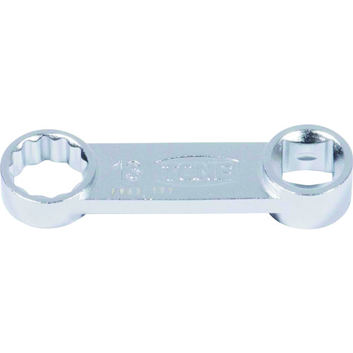 トラスコ中山 TONE ソケットアダプター オフセットめがねアダプター 差込角9.5mm 全長69mm 対辺寸法13mm(ご注文単位1個)【直送品】