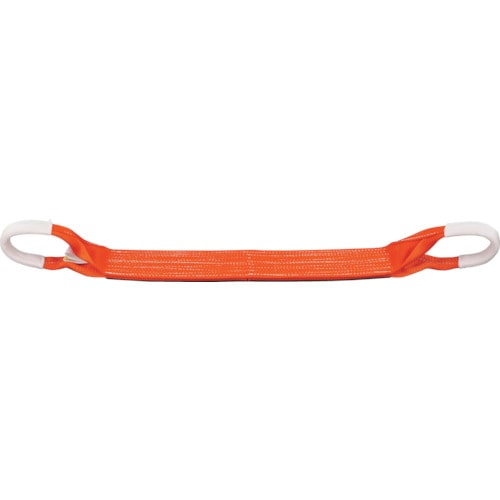 トラスコ中山 TRUSCO ベルトスリング 両端アイ形 100mmX1.0m(ご注文単位1本)【直送品】