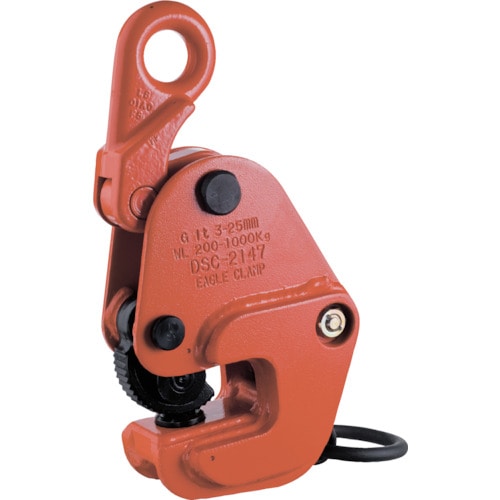 トラスコ中山 イーグル 横つり用クランプ G-1t(3-25)(ご注文単位1台)【直送品】