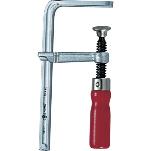 トラスコ中山 TRUSCO クランプ フラットフレームタイプ 木ハンドル 819-1267(ご注文単位1個)【直送品】