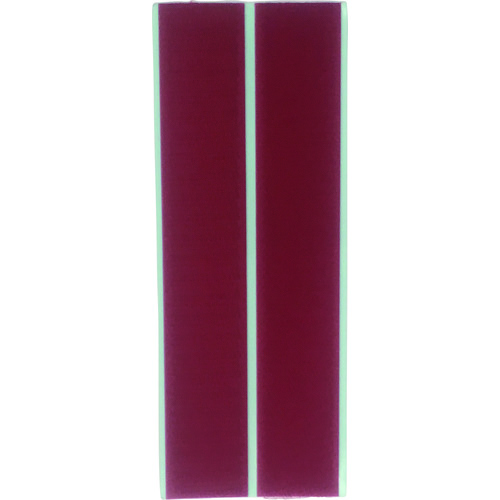 トラスコ中山 ユタカメイク マジックテープ 25mm×15cm レッド(ご注文単位1袋)【直送品】