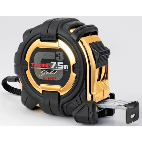 トラスコ中山 タジマ G3ゴールドロックー25 7.5m メートル目盛(ご注文単位1個)【直送品】