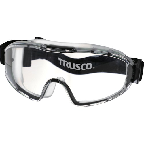 トラスコ中山 TRUSCO カラーセーフティーゴーグル(ワイドビュータイプ)透明（ご注文単位1個）【直送品】