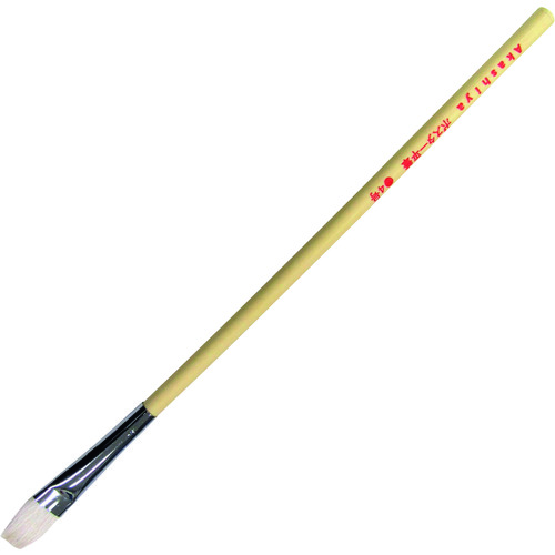 トラスコ中山 あかしや デザイン用平筆 4号(ご注文単位1本)【直送品】