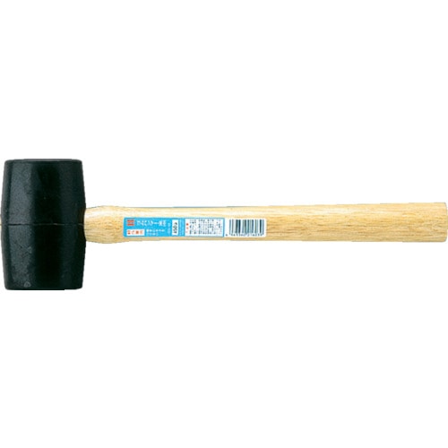 トラスコ中山 OH 黒ゴムハンマー #1-1/2 L(ご注文単位1本)【直送品】