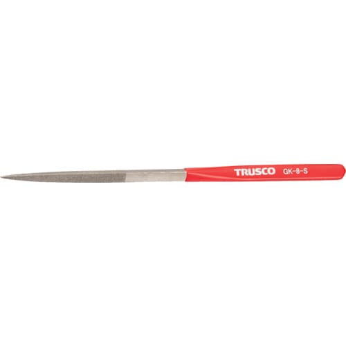 トラスコ中山 TRUSCO ダイヤモンドヤスリ 鉄工用#140 三角 1本入 全長200mm(8本組サイズ)（ご注文単位1本）【直送品】