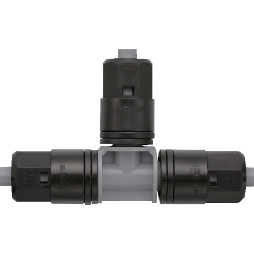 トラスコ中山 タカギ 9mmジョイント T型(ご注文単位1個)【直送品】