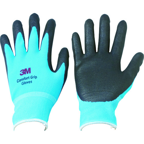 トラスコ中山 3M 一般作業用コンフォートグリップグローブ ブルー Mサイズ(ご注文単位1組)【直送品】