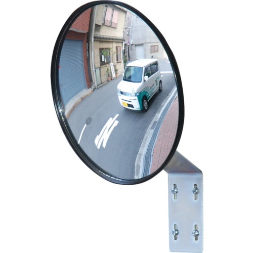 トラスコ中山 光 ガレージミラー 丸型 220mm(ご注文単位1個)【直送品】