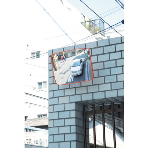 トラスコ中山 光 ガレージミラー角型540mm×375mm(ご注文単位1個)【直送品】