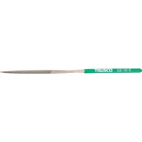 トラスコ中山 TRUSCO ダイヤモンドヤスリ 精密用#170 三角 1本入 全長140mmX刃長50mm(10本組サイズ)（ご注文単位1本）【直送品】