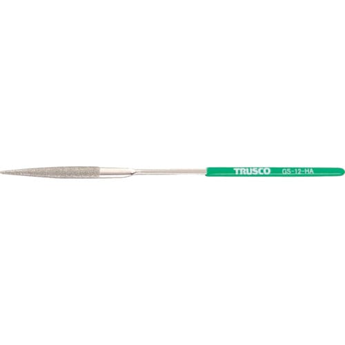トラスコ中山 TRUSCO ダイヤモンドヤスリ 精密用#170 半丸 1本入 全長140mmX刃長40mm(12本組サイズ)（ご注文単位1本）【直送品】