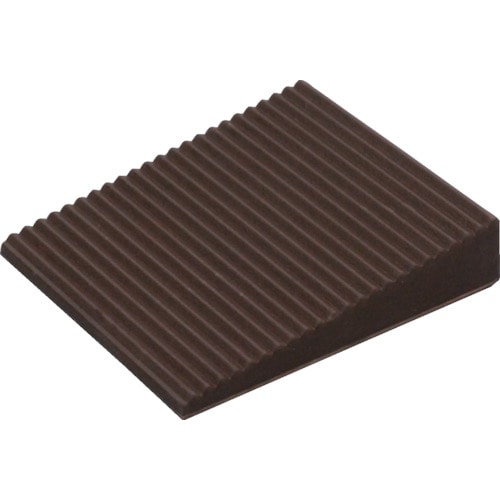 トラスコ中山 光 すきまマット(ドアストッパー)茶 820-1155(ご注文単位1パック)【直送品】