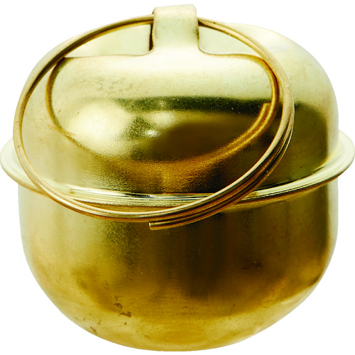 トラスコ中山 TRUSCO 鈴 直径40.0mm 金色 5個入(ご注文単位1袋)【直送品】