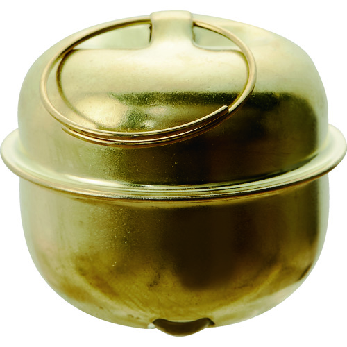 トラスコ中山 TRUSCO 鈴 直径50.0mm 金色 3個入(ご注文単位1袋)【直送品】