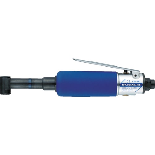 トラスコ中山 ベッセル エアーコーナードリル GT-CD60-34L 全長251mm(ご注文単位1台)【直送品】