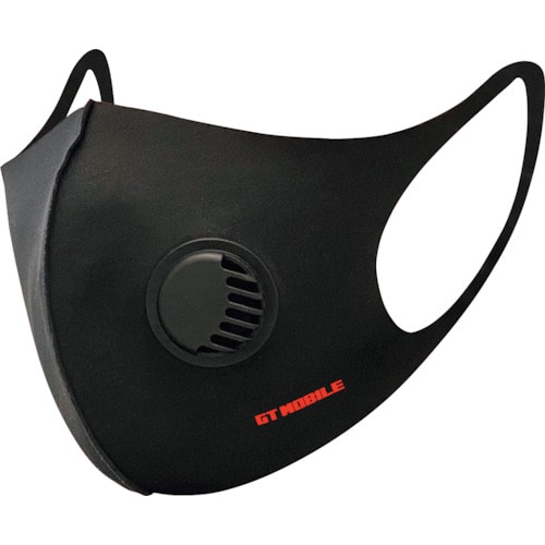 トラスコ中山 エアージェイ 冷感マスクGT-MASK BK(1枚入)(ご注文単位1袋)【直送品】
