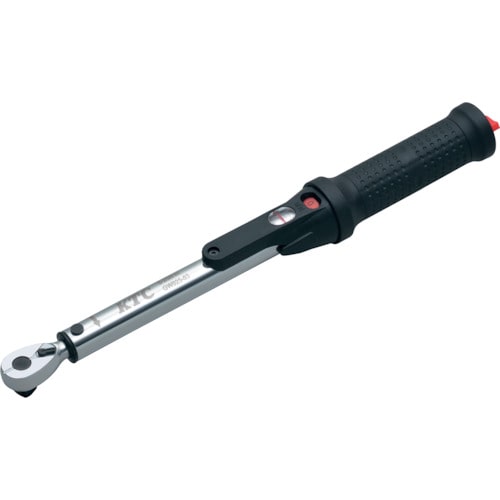 トラスコ中山 KTC 差込角9.5mm プレセット型トルクレンチ トルク調整範囲5~25N・m 全長317.4mm(ご注文単位1本)【直送品】