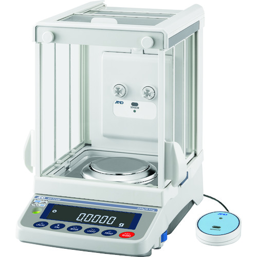 トラスコ中山 A&D 無風イオナイザー付き校正用分銅内蔵型分析用天びん GX-324AE(ご注文単位1台)【直送品】