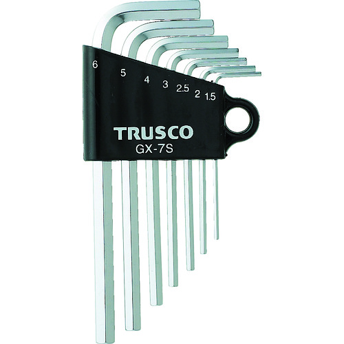トラスコ中山 TRUSCO 六角棒レンチセット 7本組(ご注文単位1セット)【直送品】