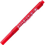 トラスコ中山 JTX 179145)ホワイトボードマーカー細字赤H007J-RD (ご注文単位1本)【直送品】