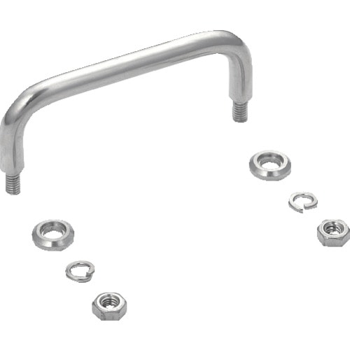 トラスコ中山 スガツネ工業 (100010550)H-42-B-8ステンレス鋼製ハンドル(ご注文単位1個)【直送品】
