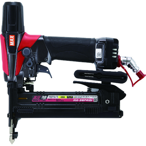 トラスコ中山 MAX エア釘打機(ステープル用) 高圧4MAステープルタッカ 19~38mm エアダスタ付き(ご注文単位1台)【直送品】