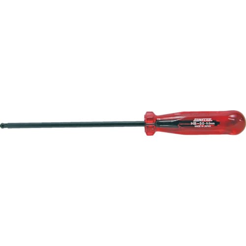 トラスコ中山 サンフラッグ ボールポイントドライバー 5.0mm(ご注文単位1本)【直送品】