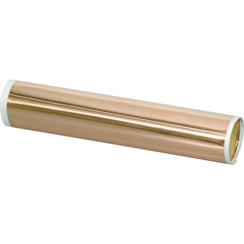 トラスコ中山 光 銅ロール巻 0.1×365×1200mm のり付(ご注文単位1巻)【直送品】
